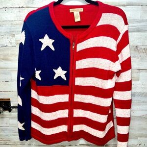 80’s Patriotic flag sweater 🇱🇷